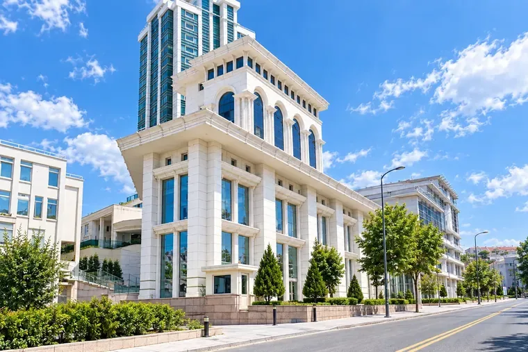 Balgat Tekstilciler Caddesi Yapım İş Merkezi dış cephesi, Amfora Ofis Balgat şubesi